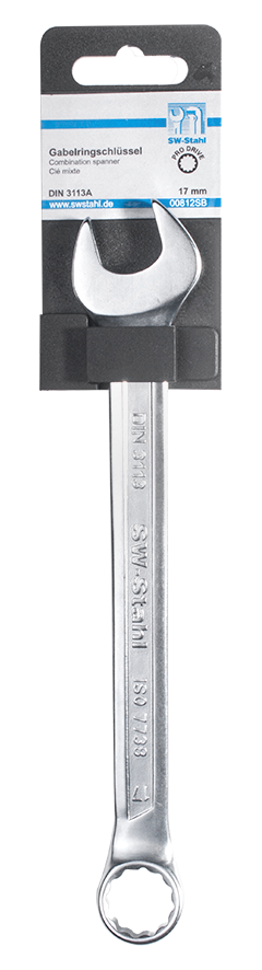 SW-Stahl Gabelringschlüssel, 11 mm