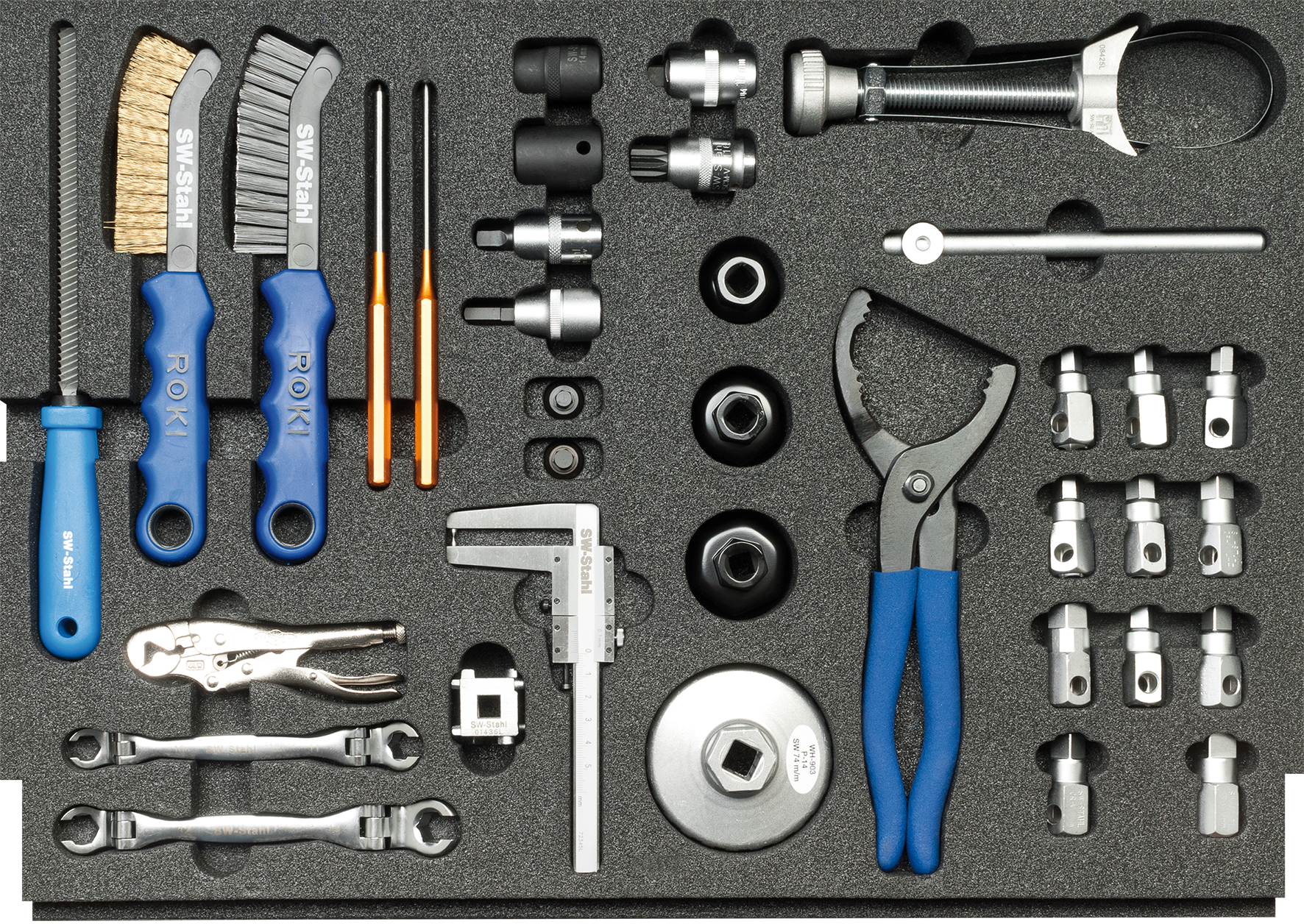 Bremssattel Spezialeinsatz Werkzeug von SW-STAHL - Professionelle Qualität  für SAF und Knorr Sättel, Spezialwerkzeuge, Ersatz- und Verschleißteile, Werkzeuge