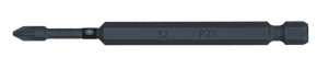 Schraubendrehbit, 1/4", mit Farbcodierung, 89 mm, Kreuz, PZ1